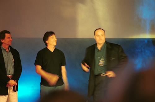 Dirk Benedict, Richard Hatch, Alan Eastman