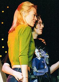 Jeri Lynn Ryan with fan