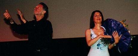 Rene Auberjonois and Marina Sirtis