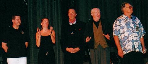 Richard Arnold, Lolita Fatjo, Andrew Prine, Richard Herd and Gary Lockwood