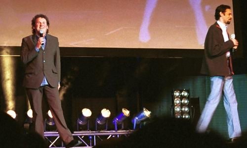 Colm Meaney and Alexander Siddig