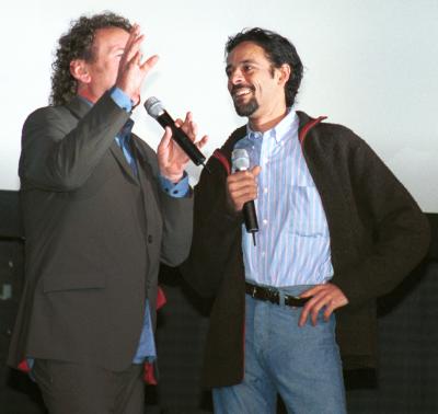 Colm Meaney and Alexander Siddig