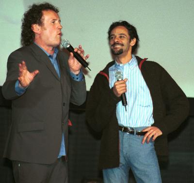 Colm Meaney and Alexander Siddig