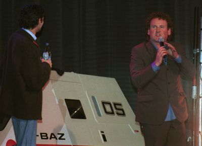 Colm Meaney and Alexander Siddig