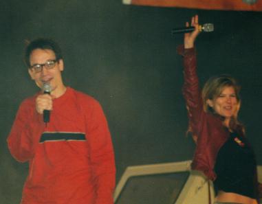 Ted Raimi and Alexandra Tydings