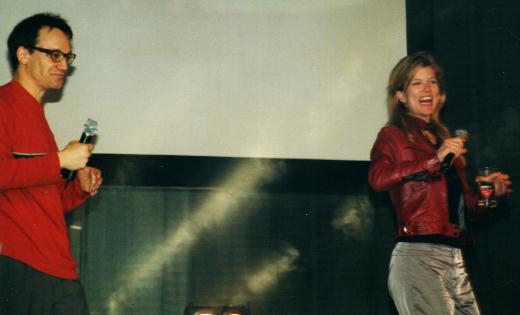 Ted Raimi and Alexandra Tydings