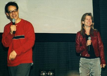 Ted Raimi and Alexandra Tydings