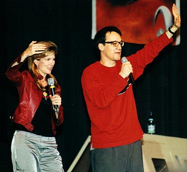 Ted Raimi and Alexandra Tydings